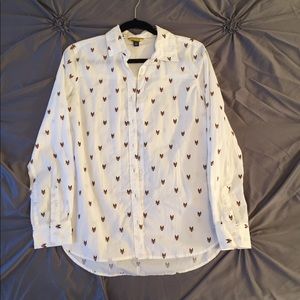 Prince and Fox button down